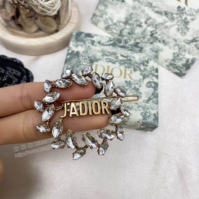 Dior飾品 迪奧經典熱銷款頭飾 Dior髮夾  zgd1001